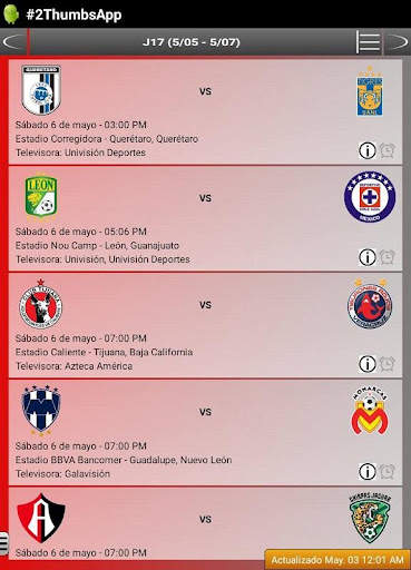 SoccerLair Mexican Leagues screenshot 12