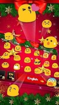 Christmas Bow Keyboard Theme screenshot 2