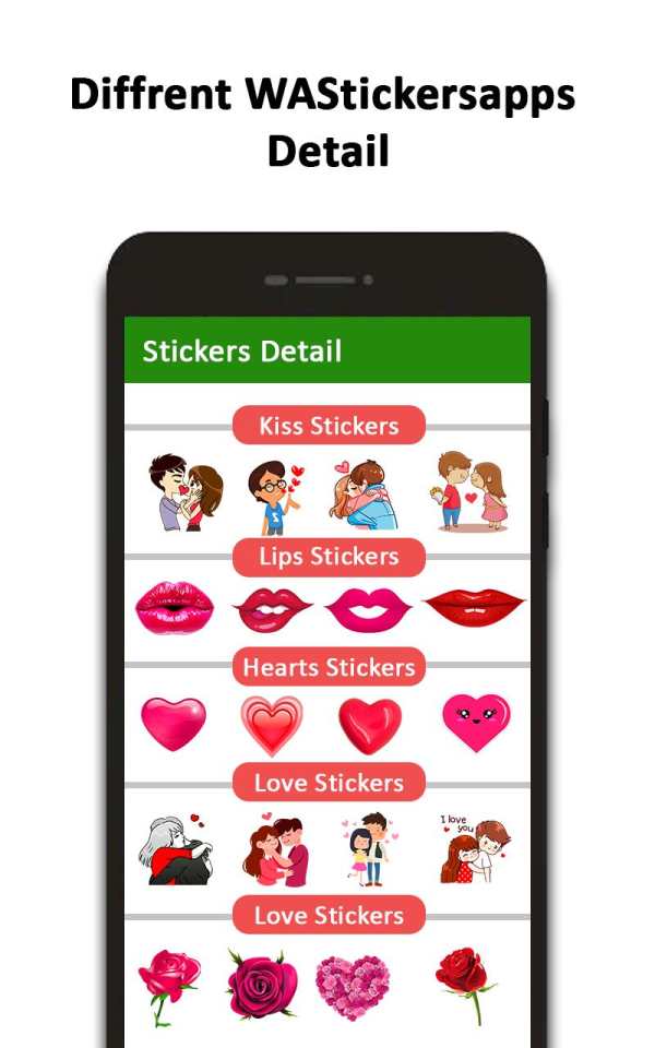 Download Status Saver & Kiss, Love WA Stickers screenshot 2