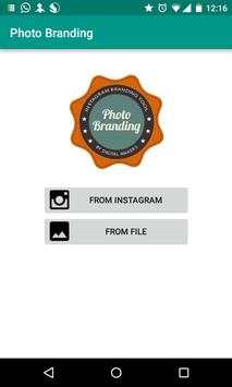Photo Branding screenshot 1