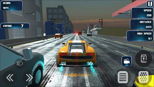 Speed Racing in Car : endless traffic Racing screenshot 3
