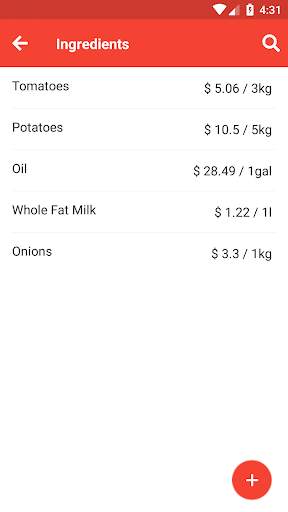 Food Cost Calculator скриншот 7