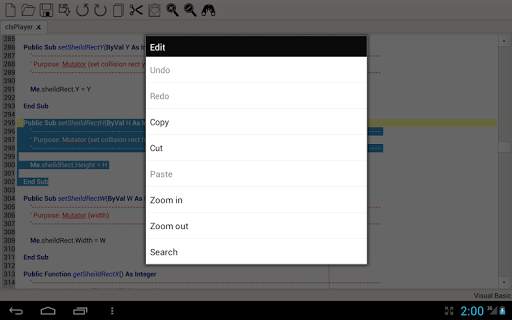 CommentR code editor 17 تصوير الشاشة