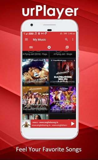 urPlayer - Your Best Music Player screenshot 2