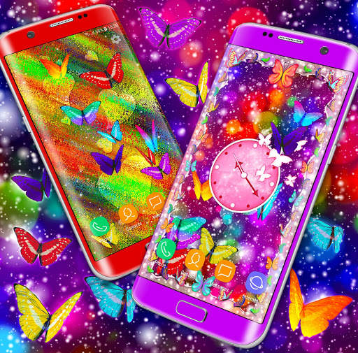 Butterflies Live Wallpaper 🦋 Neon 4K Wallpapers screenshot 7