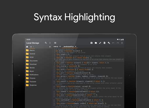 Brackeys IDE - Code Editor for Android screenshot 7