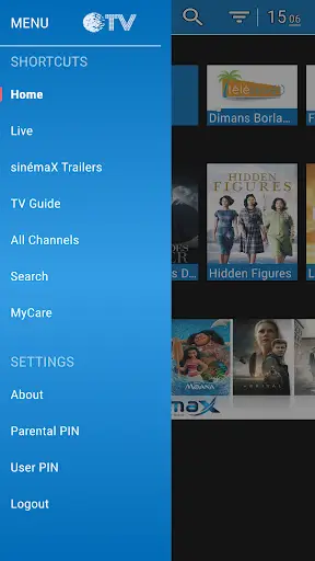 Mobile TV screenshot 2