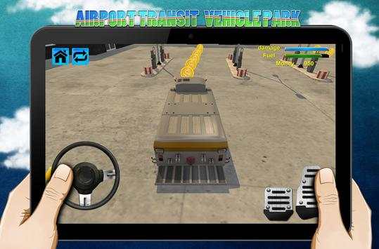 Airport Staff Vehicle Sim Park screenshot 3
