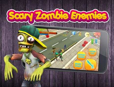 Hattori Fighting Game: Ninja vs. Zombies screenshot 5