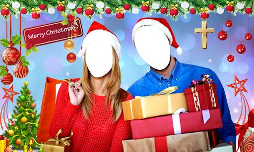 Couple Christmas Photo Suit screenshot 1