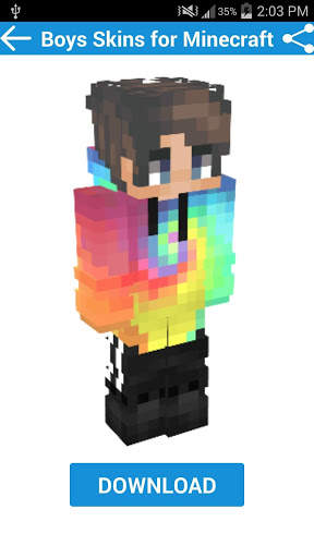 Boys Skins for Minecraft screenshot 5