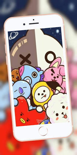 Cute BT21 Wallpapers NEW 4K скриншот 5