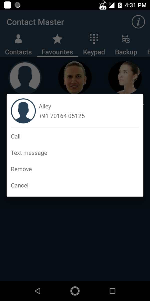 Contact Master - Backup Manager screenshot 3