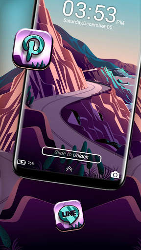 Seashore Road Theme Launcher screenshot 4