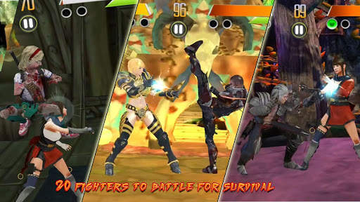 Survival Fighting 3D : Free Kung Fu Games screenshot 1
