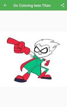 GO Coloring Teen titan screenshot 8