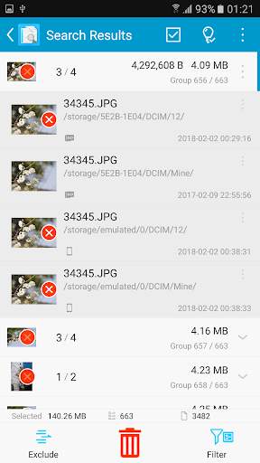 Search Duplicate File (SDF) 4 تصوير الشاشة