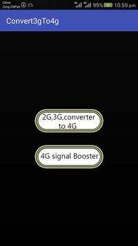 2G to 3G to 4G Converter Prank screenshot 2