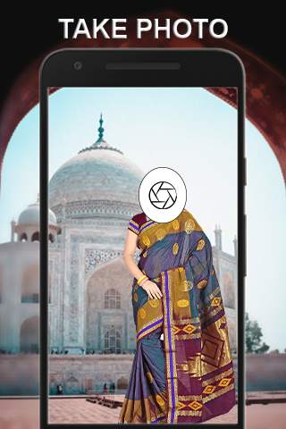 Women Saree Photo Suit Editor screenshot 2