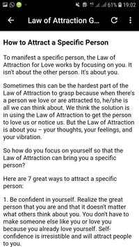 Law Of Attraction Offline screenshot 7