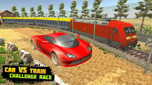 Car vs Train: High Speed Racing Game screenshot 4