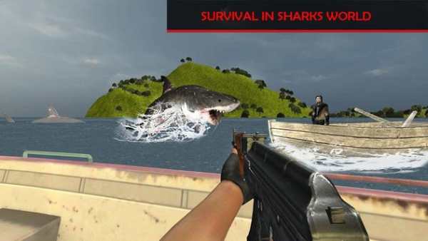 Monster Shark Hunter: Sea Wars screenshot 1