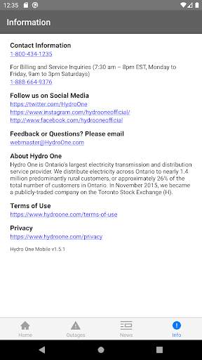 Hydro One Mobile App screenshot 4