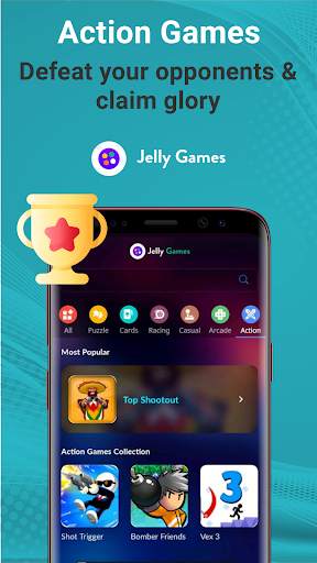Free Games Launcher App & Widget - Jelly Games screenshot 3
