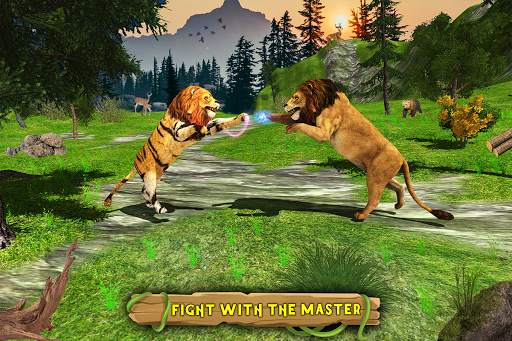 Wild Lion Simulator Games screenshot 5