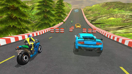 Car vs Bike Racing screenshot 5