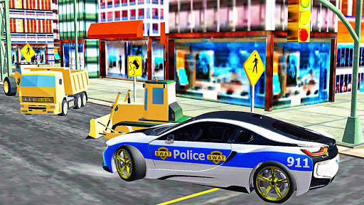Police Car i8 Driving Simulator screenshot 3