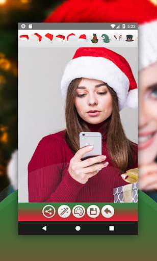 Santa Hat Photo Editor screenshot 4