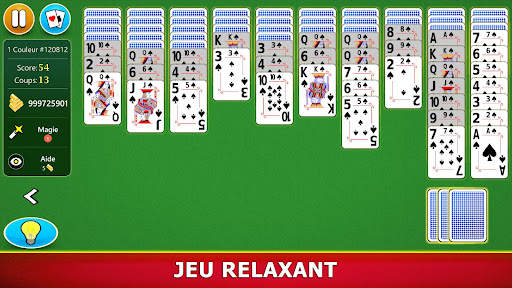 Spider Solitaire Jeu de Cartes screenshot 8