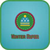 Winter paper go launcher theme 1.2