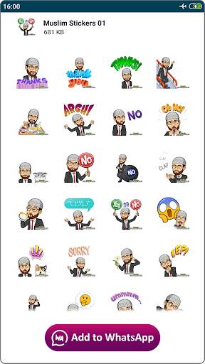Islamic Stickers for WA WAStickerApps screenshot 7