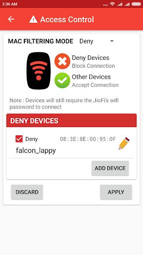 Dashboard for JioFi screenshot 7