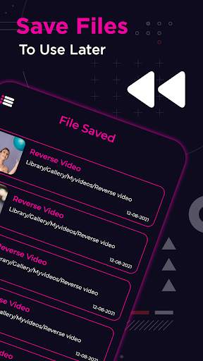 Reverse Video Maker: Reverse Video Camera App 5 تصوير الشاشة