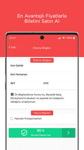 Yolcu I Uçak Bileti ve Otobüs Bileti screenshot 7