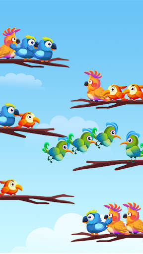 Bird Color Sort : Puzzle Game screenshot 3