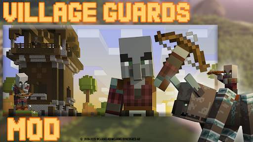 Village Guards Mod - Alive Mobs screenshot 1