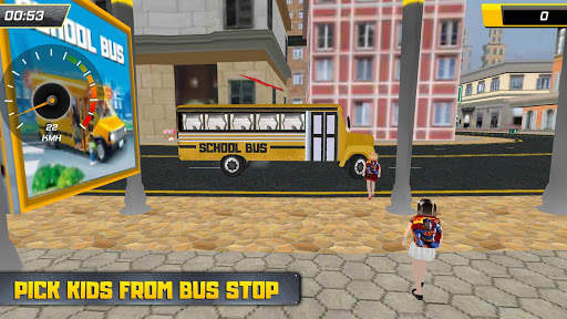 NY City School Bus Driving 2017 screenshot 6
