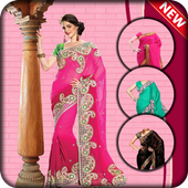 Women Saree photo suit | Women fashion icon