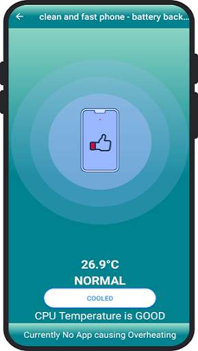 Clean and fast phone- battery booster and security screenshot 2