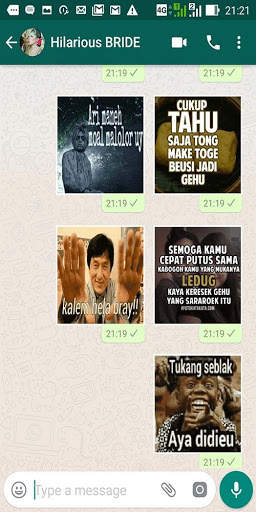 3000 Stiker WA Perang Gambar Sunda WAStickerApp 7 تصوير الشاشة