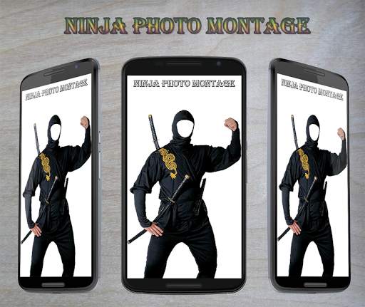 Ninja Photo Montage screenshot 3