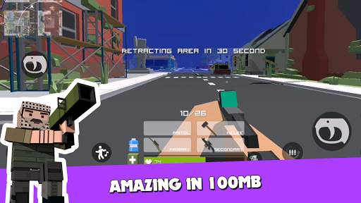 PIXEL ROYALE™ GUN 3D MOBILE UNKNOWN BATTLEGROUND screenshot 7