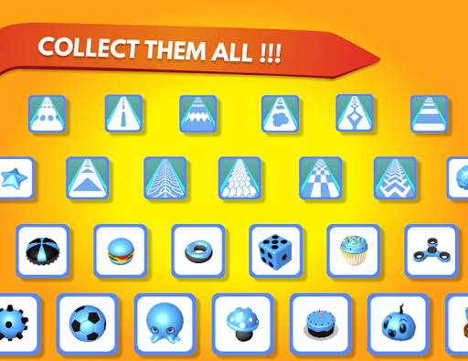 Hue Dash - Color Bump Rolling Ball Offline Game 3D screenshot 6