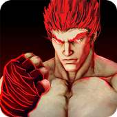 King of Street Fighters 3D logo