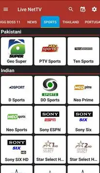 Live NetTV screenshot 3