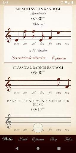 Klassische Musik Wecker screenshot 1